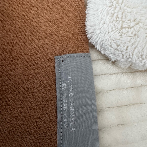 Pure Collection Tan Scarf - Picture 3 of 3